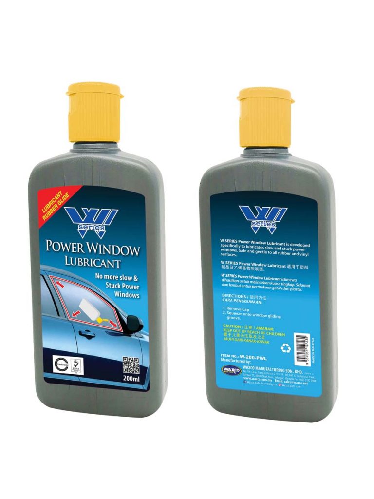 W series Power Window Lubricant 200ml WAXCO Auto Care